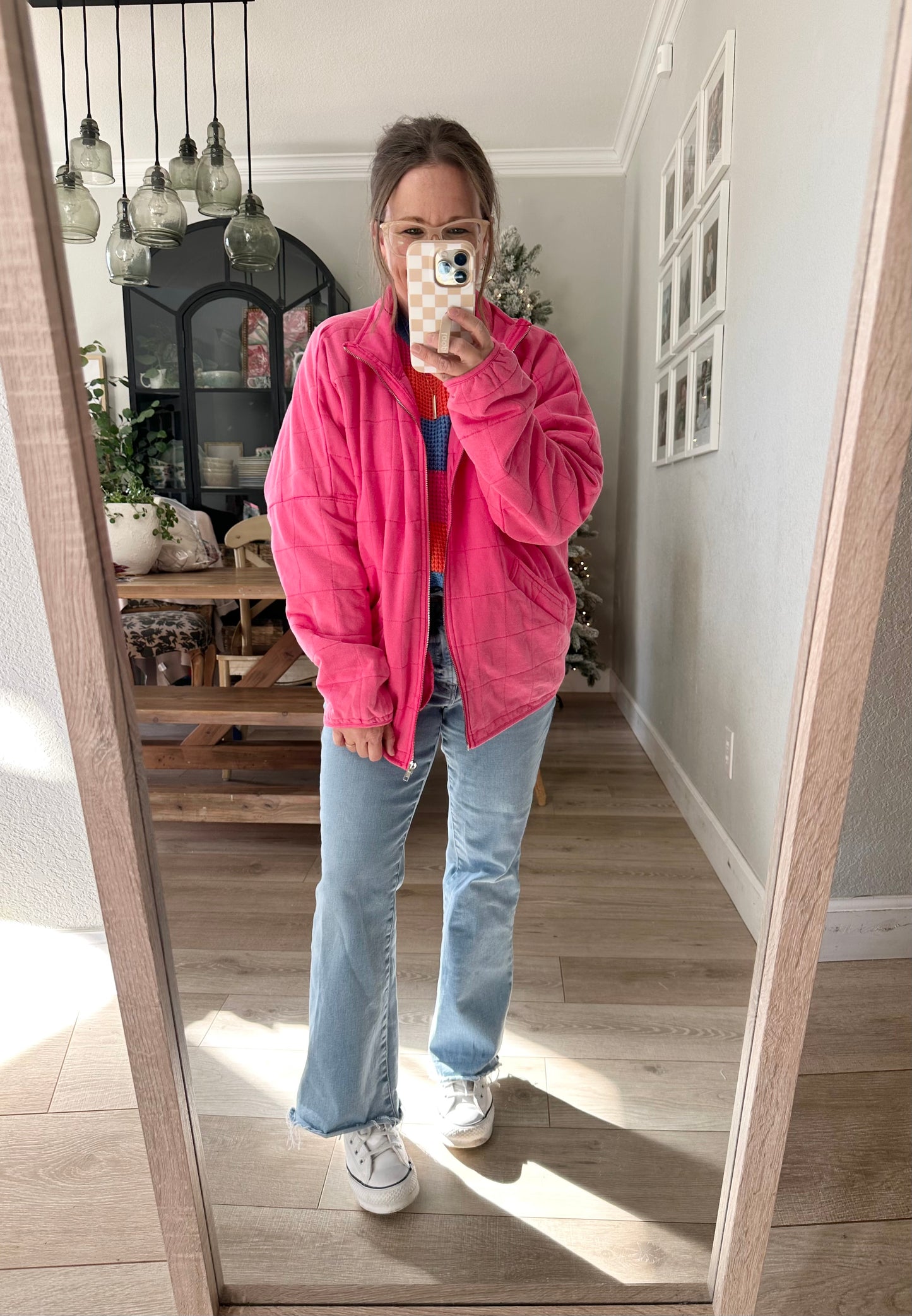 Bubblegum Quilted Jacket