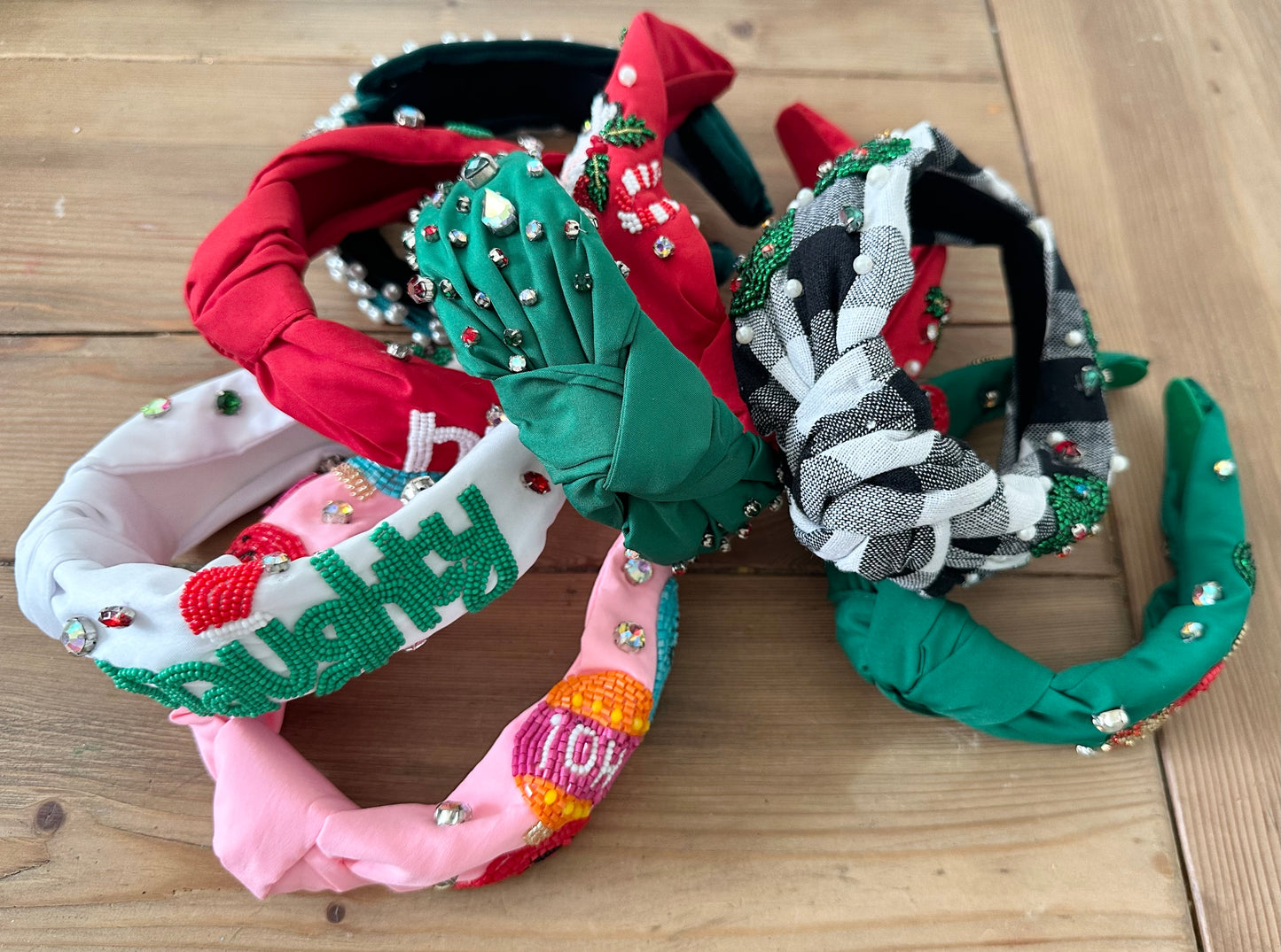 Green Pearl Headband