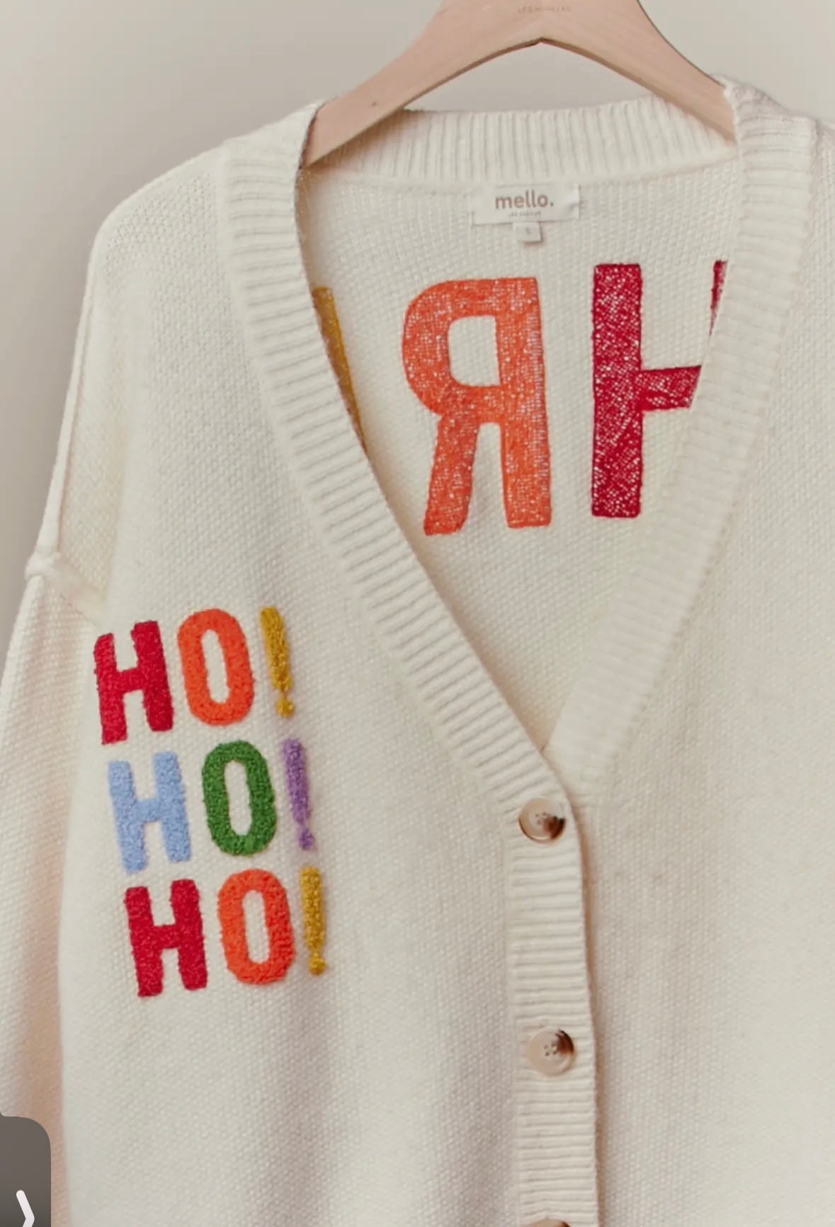 Ho Ho Ho Cardigan