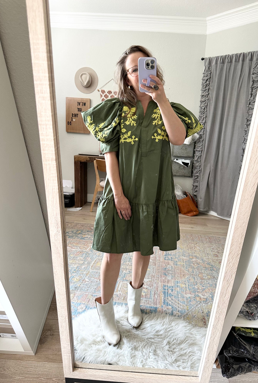 Sage Dress