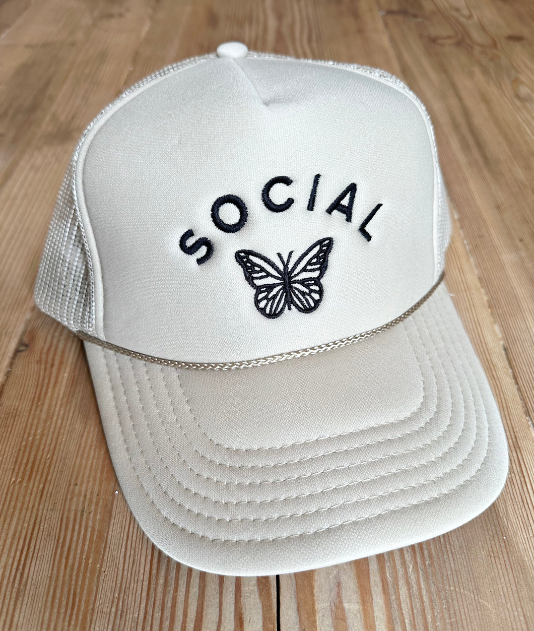 Social Butterfly Trucker Hat