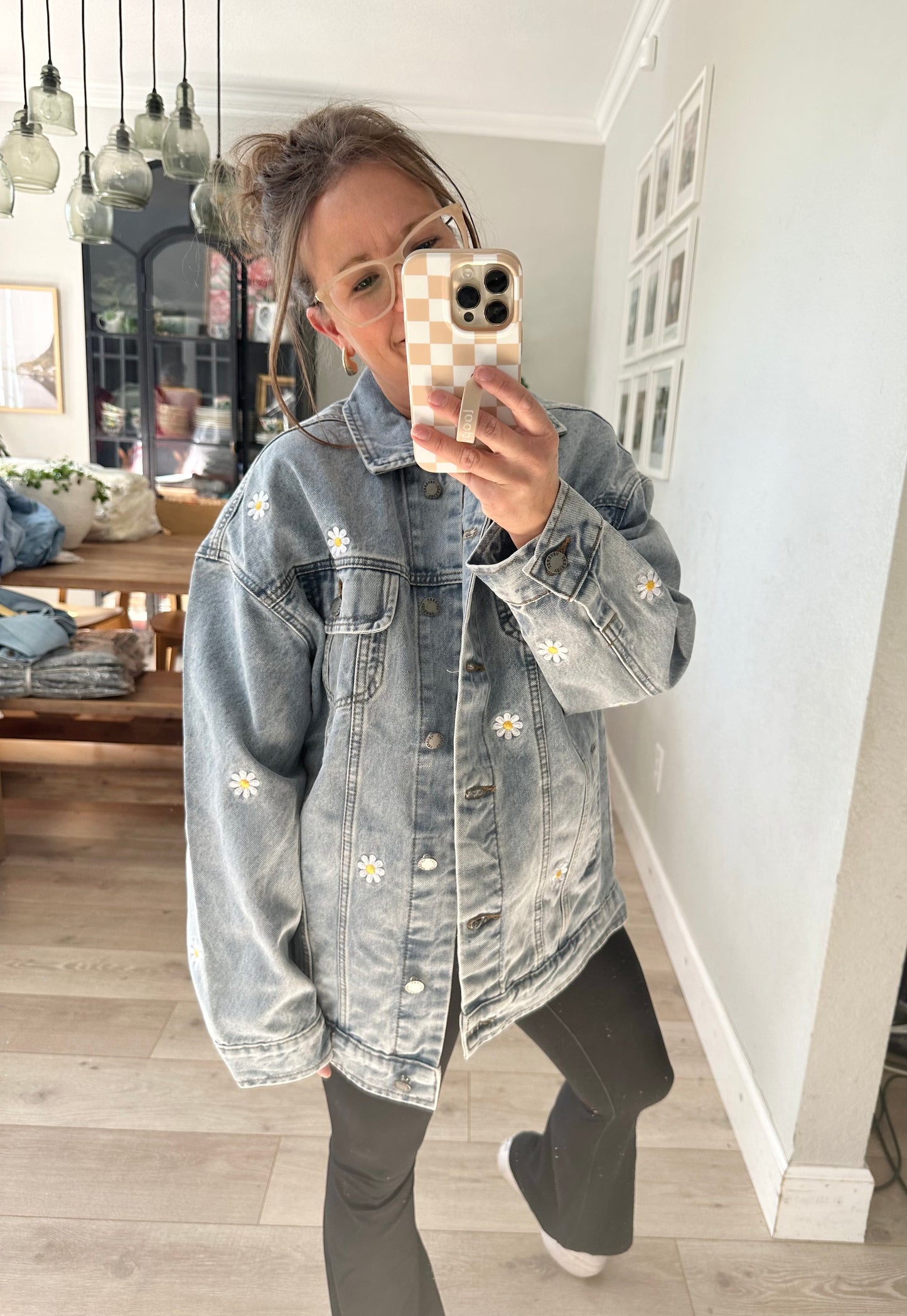 Daisy Denim Jacket