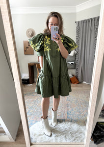 Sage Dress