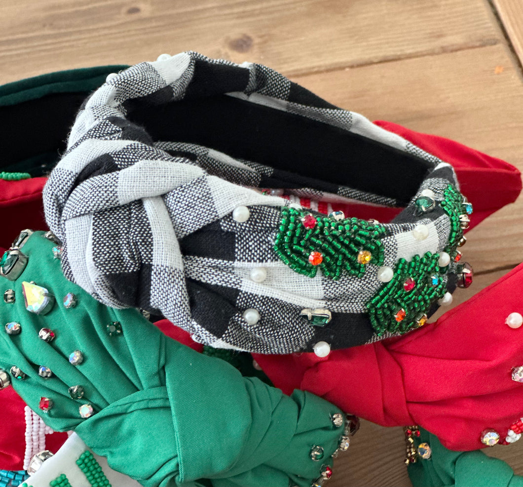 Plaid Headband