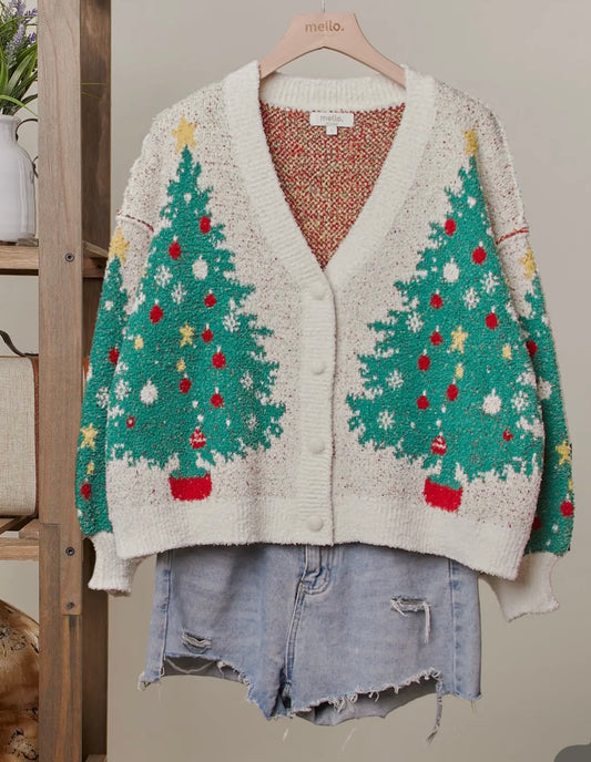 Christmas Tree Cardigan