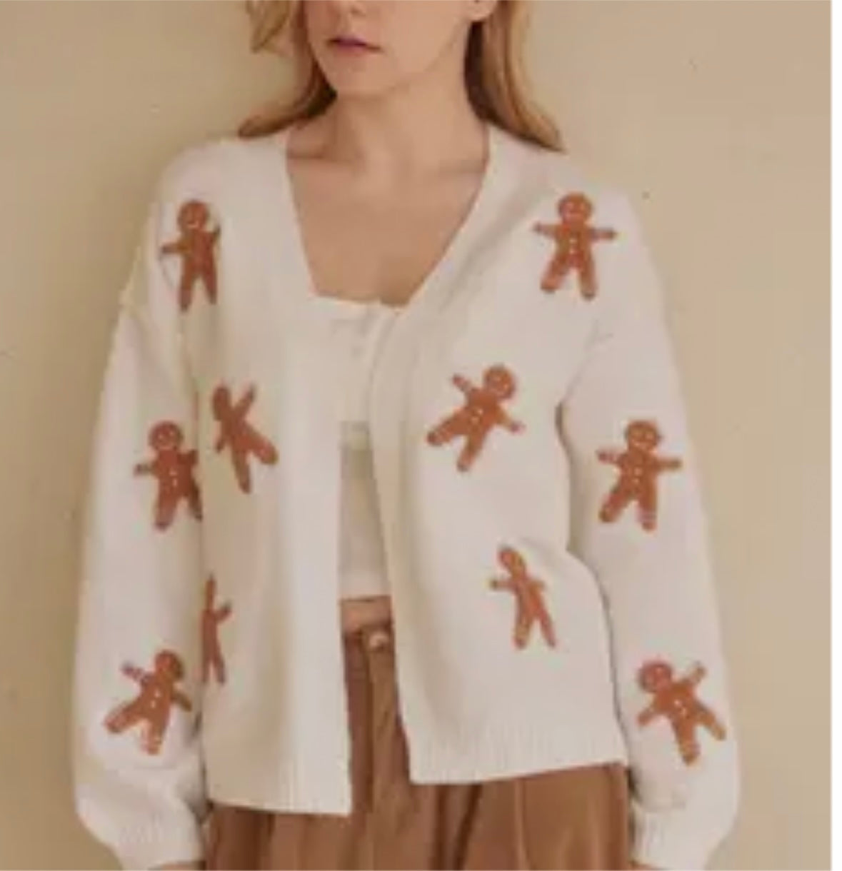 Gingerbread Cardigan