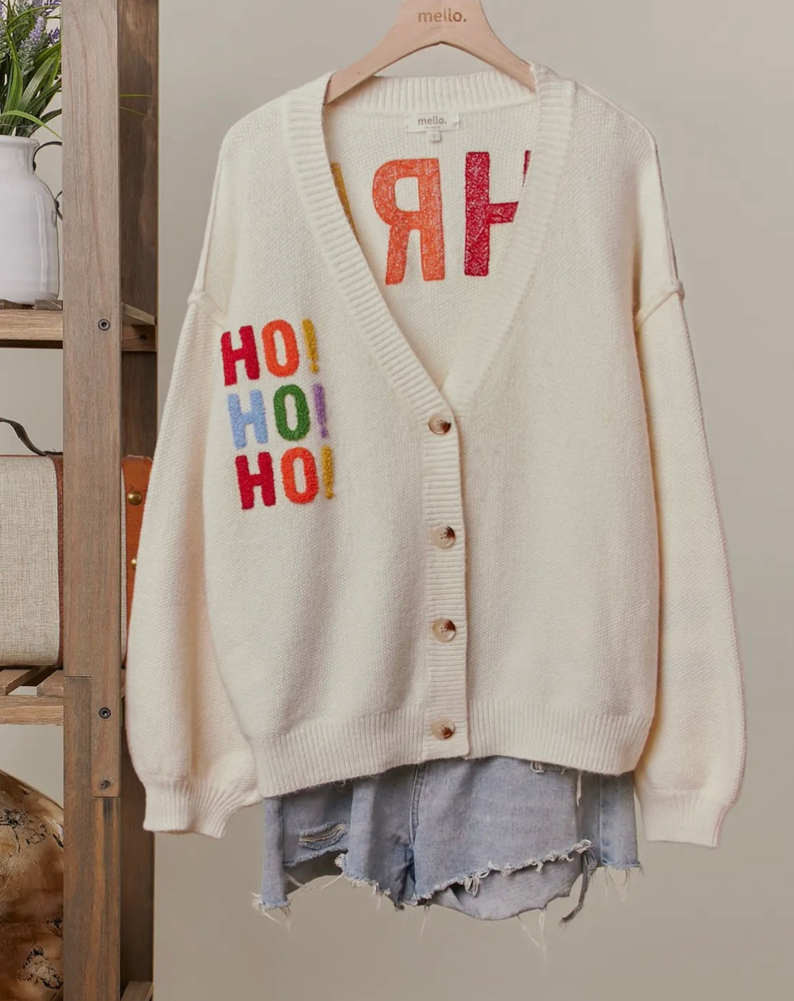 Ho Ho Ho Cardigan