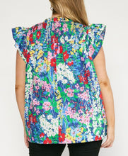 Load image into Gallery viewer, Ruby Floral Top
