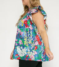 Load image into Gallery viewer, Ruby Floral Top