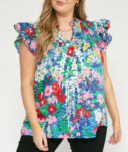 Load image into Gallery viewer, Ruby Floral Top