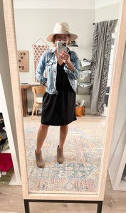 Butter Dress in Black