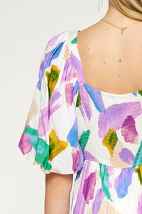 Watercolor Dress