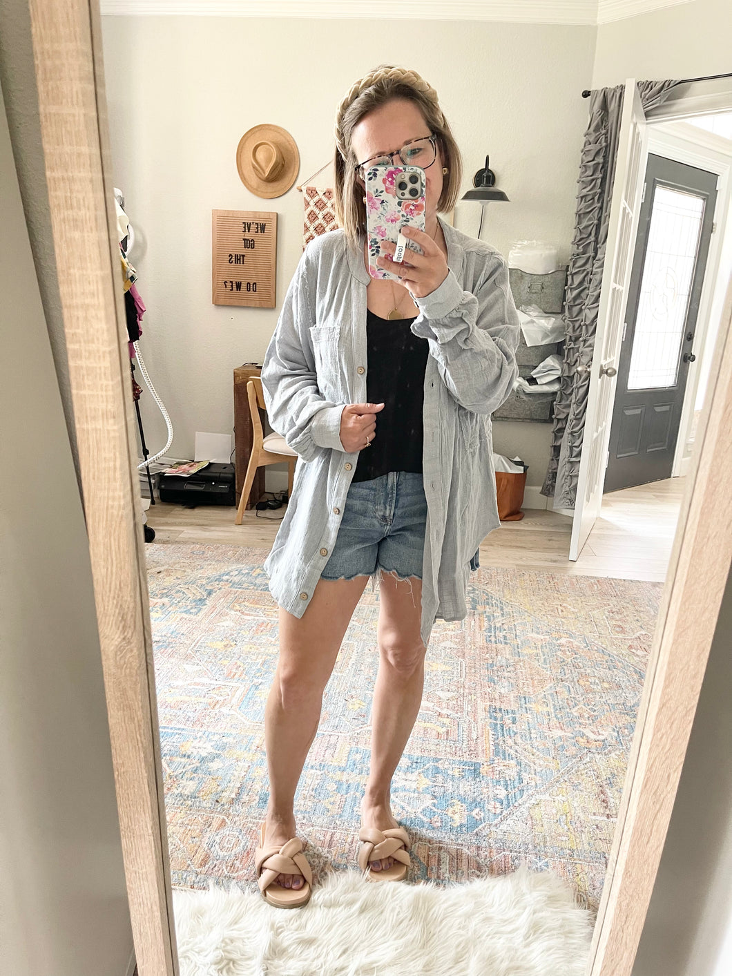 Paige Button Up